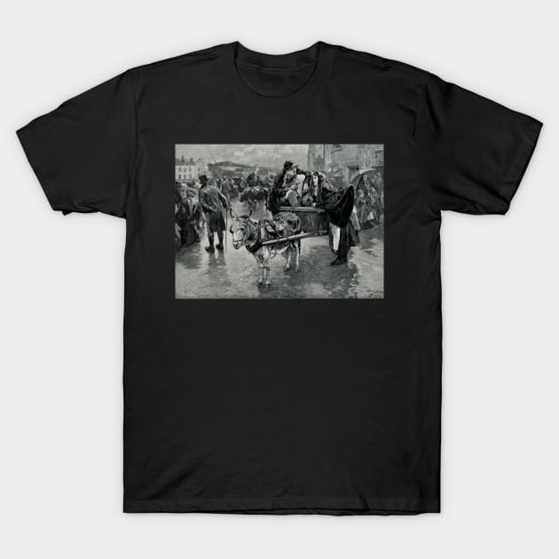 Love laughs at rain after William Small 1891 T-Shirt by artfromthepast